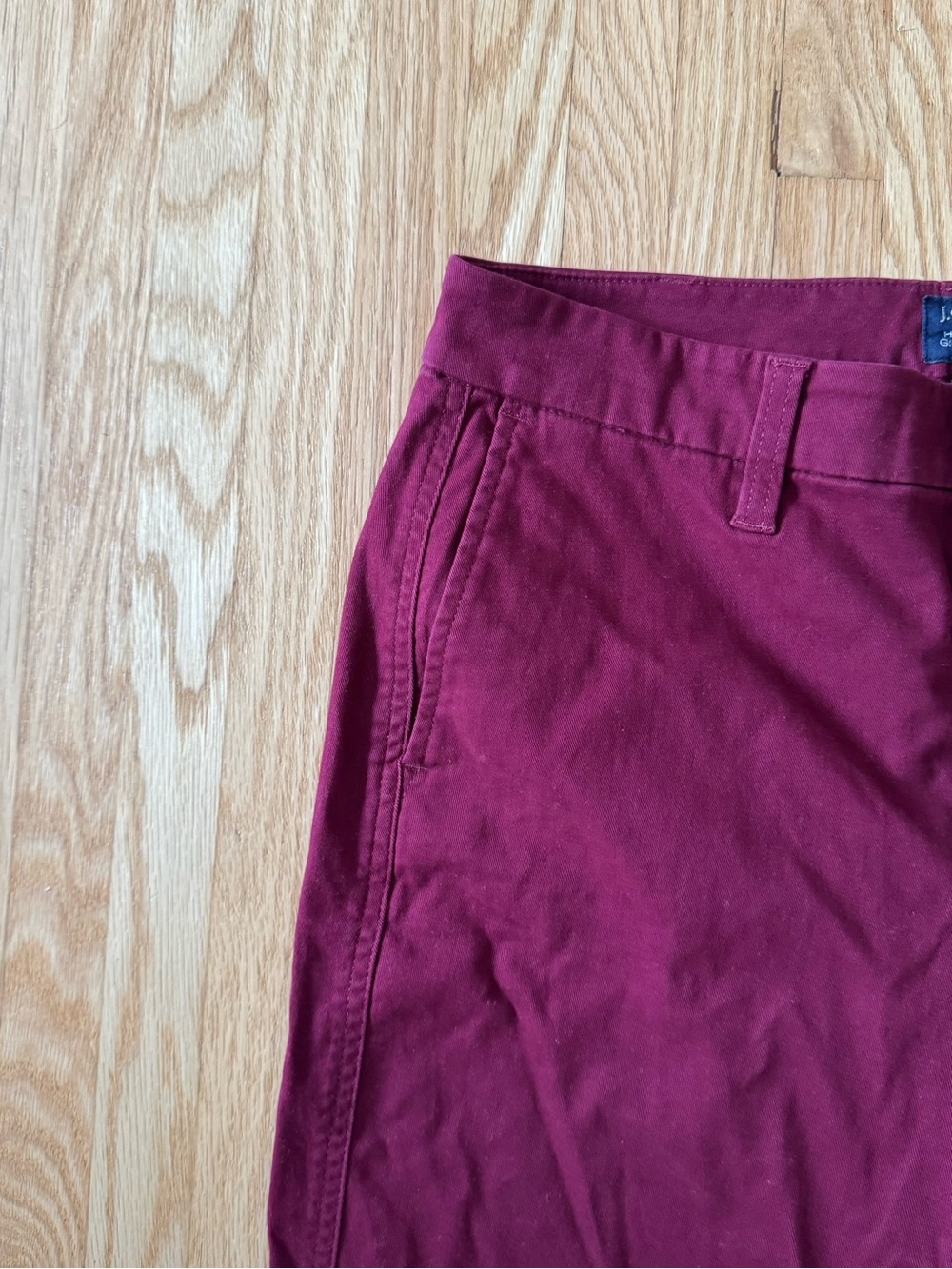 J. Crew Factory High-Rise Girlfriend Chino - Picture 3 of 5